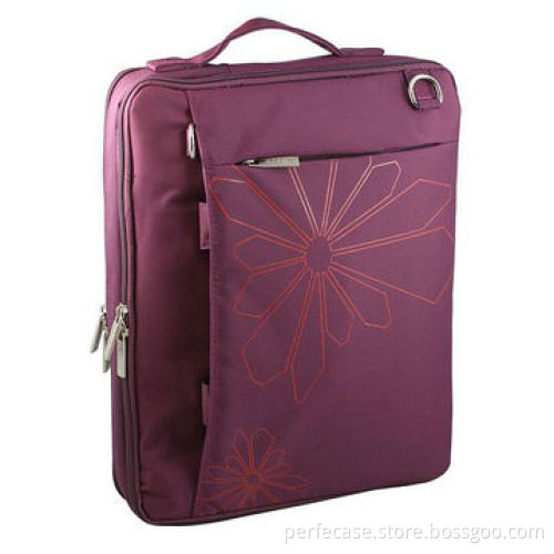 Ladies' Laptop Bag with Silkscreen Logo Printing, Convenient Carrying on Both Shoulder and Hand